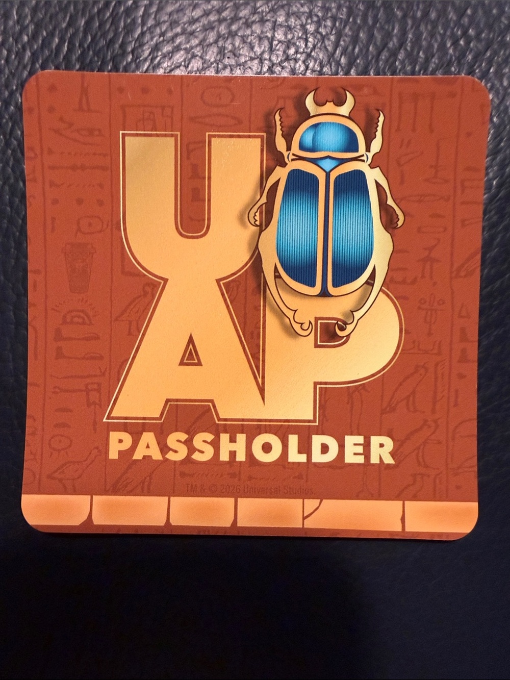 Exclusive 2026 UOAP Passholder Nights Event Universal Orlando The Mummy Magnet